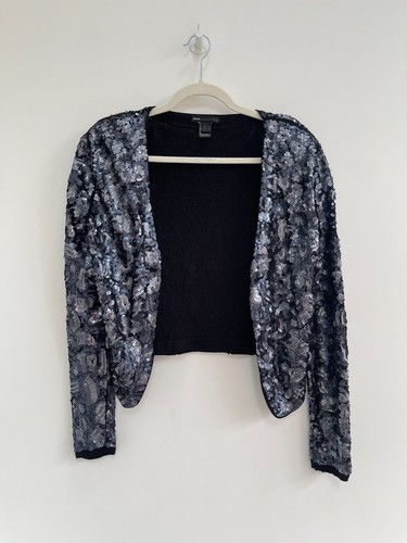Mango sequin jacket shrug - jacket,
